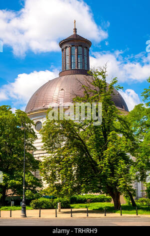 Varsavia, Mazovia / Polonia - 2019/06/01: Santa Trinità Chiesa Evangelica della Confessione di Augsburg - noto come Zugo la Chiesa protestante Foto Stock