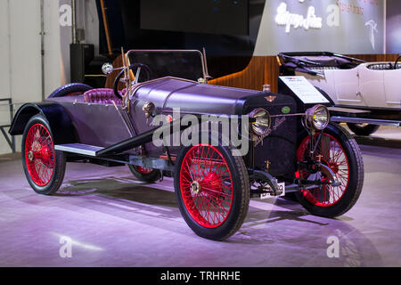 Barcellona, Spagna - 19 Maggio 2019: 1911 Hispano-Suiza Alfonso XIII esposti all Automobile Barcellona 2019. Foto Stock