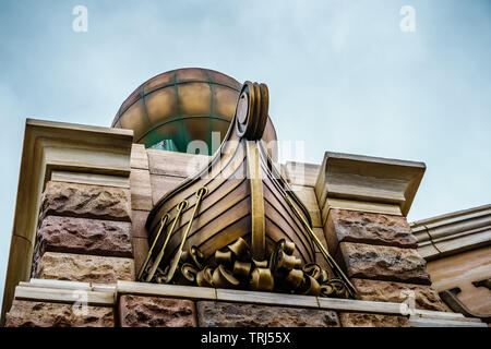 Tokyo, Giappone - 9 Maggio 2019: Tokyo Disney Sea è una fantasia theme park a Tokyo Disney Resort. Ispirato dai miti e leggende del mare. Foto Stock