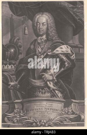 Francesco I, Imperatore del Sacro Romano Impero, Additional-Rights-Clearance-Info-Not-Available Foto Stock