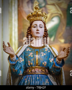 Italia Abruzzo Lanciano: Domenica di Pasqua - Processione del d'incontro dei santi Foto Stock