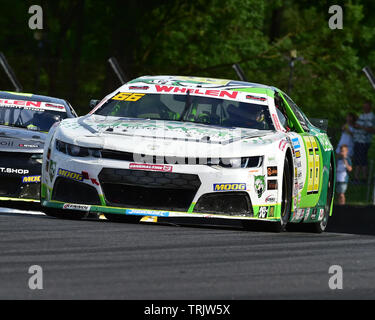 Lasse Soerensen, Chevrolet Camaro, Elite 2, NASCAR Euro serie, American Speedfest VII, Brands Hatch, giugno 2019, automobili, Autosport, automobili, Foto Stock