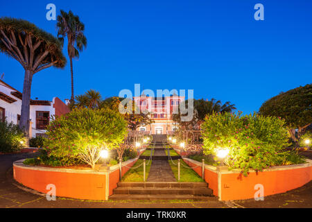 L'Europa, Spagna, Canarie, Tenerife, La Orotava, Liceo de Taoro Foto Stock