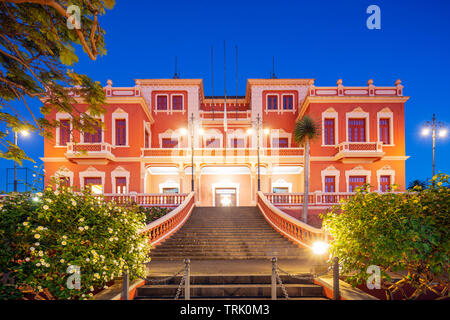 L'Europa, Spagna, Canarie, Tenerife, La Orotava, Liceo de Taoro Foto Stock