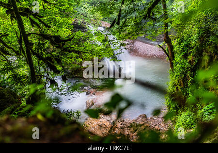 Il mio Creek e cascata Kocaali Sakarya in Turchia Foto Stock