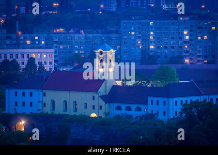 Chiesa in Oradea Cittadella. Oradea, Bihor County, Romania. Foto Stock