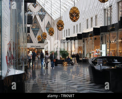 Victoria Gate shopping center a Leeds, nello Yorkshire, Regno Unito. Foto Stock