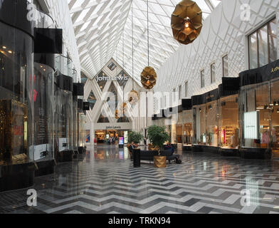 Victoria Gate shopping center a Leeds, nello Yorkshire, Regno Unito. Foto Stock