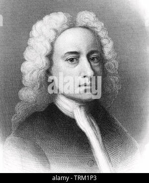 ALEXANDER POPE (1688- 1744) poeta inglese Foto Stock