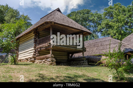 Come dice il nome, si tratta di una villetta che è parte del villaggio Nazionale Museo 'Dimitrie Gusti' in Bucarest, una casa che conserva il "vecchio", "histor Foto Stock