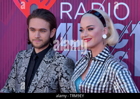 Zedd e Katy Perry al iHeartRadio Music Awards 2019 di Los Angeles il 14 marzo 2019 Foto Stock