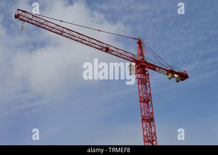Fermo gru a torre in Bristol, foto scattata a Bristol. Foto Stock