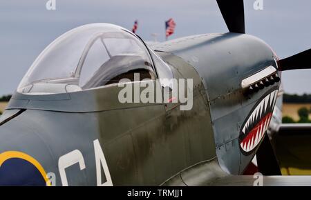 North American P-51D Mustang (G-SHWN) Foto Stock