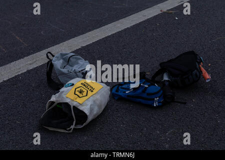 Londra protesta per salvare il nostro bel pianeta Foto Stock