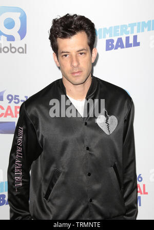 Londra - giu 08, 2019: Mark Ronson assiste il Capital FM Summertime Ball a Londra Foto Stock