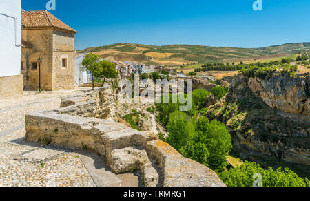 New Scenic 5 posti in vista di Alhama de Granada, Andalusia, Spagna. Foto Stock