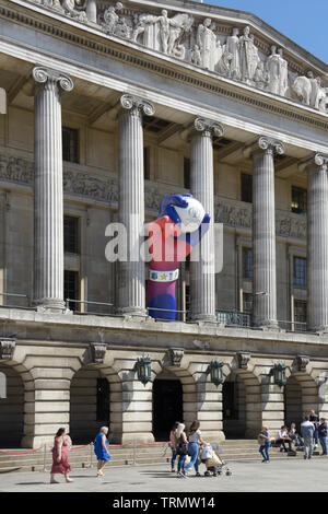 Promozione per Notts Cricket eventi, a casa Consiglio, Nottingham City Centre. Foto Stock