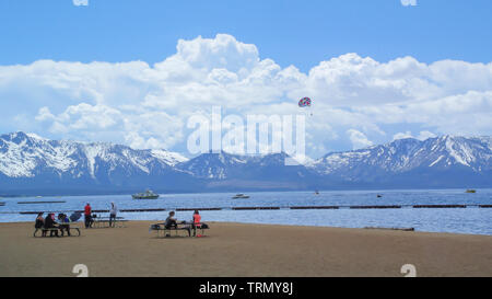 Sport acquatici - South Lake Tahoe Foto Stock