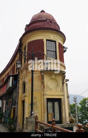 Close up Esempio di Shimla dell architettura coloniale Foto Stock
