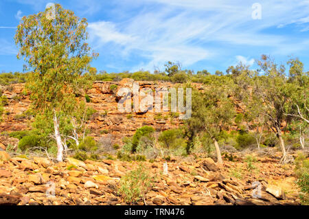 Murchison Gorge è un antico gola fluviale nel Mid West Western Australia - Kalbarri, WA, Australia Foto Stock