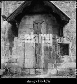 Rood, Chiesa abbaziale di Santa Maria e San Ethelflaeda, romsey, hampshire, C1955-c1980. Creatore: Ursula Clark. Foto Stock