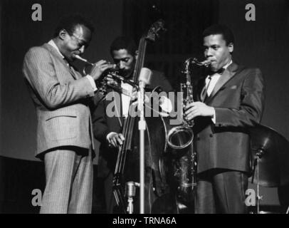 Miles Davis Quintent, Hammersmith, Londra, 1967. Autore: Brian Foskett. Foto Stock