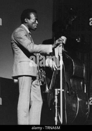 Miles Davis Quintent, Hammersmith, Londra, 1967. Autore: Brian Foskett. Foto Stock