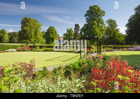 Il Ciad Varah Memorial Garden nel Parco Baysgarth. Barton-su-Humber, North Lincolnshire, Regno Unito. Il 9 giugno 2019. Foto Stock