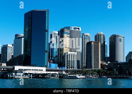 Circular Quay di Sydney Australia Foto Stock