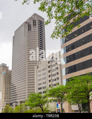 Una AT&T Center ufficio commerciale tower St Louis nel Missouri USA> Foto Stock