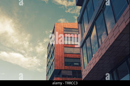 Architekture Hafencity und Halzhafen Foto Stock