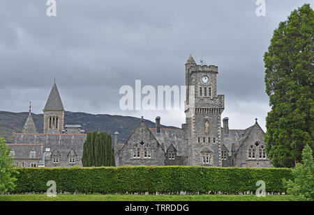 Fort Augustus o San Benedetto's Abbey, Fort Augustus, Highlands della Scozia Foto Stock