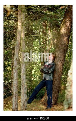 Autore Michel Faber nella sua casa a Edimburgo foto Copyright Chris Watt Tel - 07887 554 193 info@chriswatt.com www.chriswatt.com Foto Stock