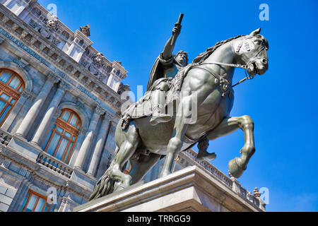 Città del Messico, Messico-20 Aprile 2018: Museo Nazionale d'Arte (Museo Nacional de Arte) situato nello scenico centro storico Foto Stock