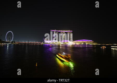 Il Marina Bay - Singapore Foto Stock