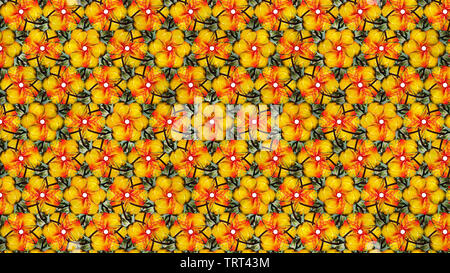 Seamless simmetrico design pattern di sfondo. Foto Stock