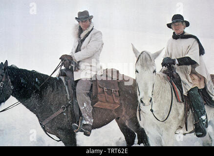 BUTCH E SUNDANCE : I PRIMI GIORNI 1979 XX Century Fox film con Tom Berenger a sinistra e William Katt Foto Stock