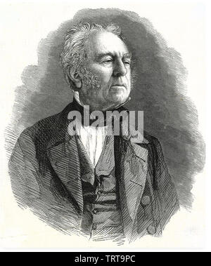 WALTER SAVAGE LANDOR (1775-1864), scrittore inglese, poeta e attivista repubblicano Foto Stock