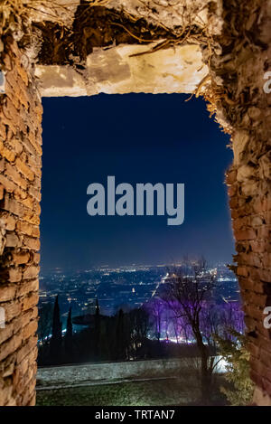 Castello della finestra Foto Stock