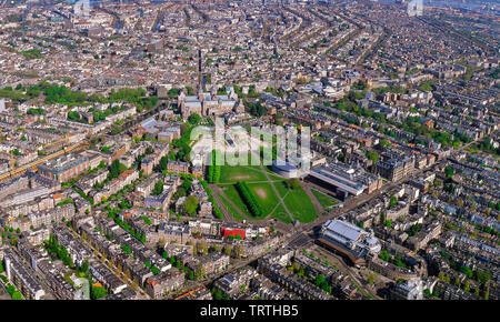 Antenna della innercity di Amsterdam Paesi Bassi Foto Stock