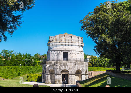 Mausoleo di Teodorico il Grande annuncio520, Ravenna, Emilia Romagna, Italia Foto Stock