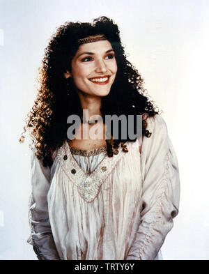 MARY Elizabeth Mastrantonio in Robin Hood il principe dei ladri (1991). Copyright: solo uso editoriale. No merchandising o copertine di libri. Questa è una distribuita pubblicamente handout. I diritti di accesso soltanto, senza licenza di copyright fornite. Solo per essere riprodotto in concomitanza con la promozione di questo film. Credito: WARNER BROTHERS / Album Foto Stock