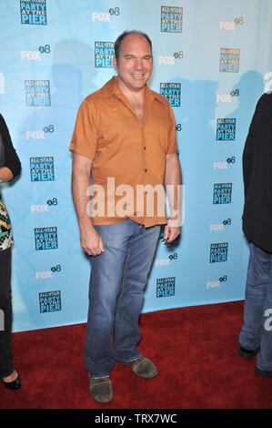 LOS ANGELES, CA. Luglio 14, 2008: Wade Williams - star di 'Prison Break' - al Fox All-Star festa al Molo di Santa Monica. © 2008 Paul Smith / Featureflash Foto Stock