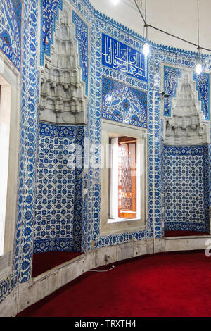 Tombe dei sultani. Solimano II. La Moschea di Suleymaniye. Istanbul, Turchia Foto Stock