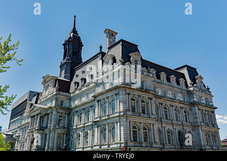 Hotel De Ville, Old Montreal Foto Stock