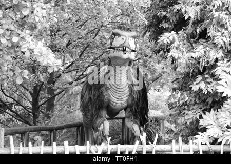 Temibili predatori di una prima mondiale per lo Zoo di Chester Foto Stock