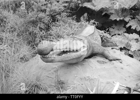 Temibili predatori di una prima mondiale per lo Zoo di Chester Foto Stock