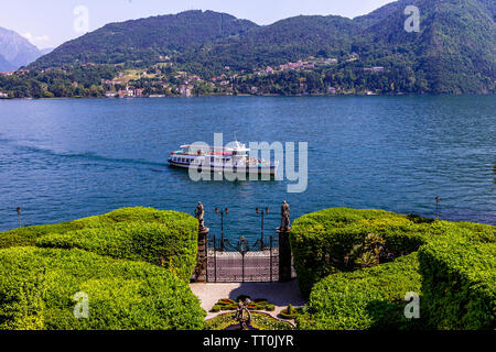 TREMEZZO, Italia, Giugno 03, 2019 : esterni di villa Carlotta, sul lago di Como, giugno 03, 2019, a Tremezzo, Italia Foto Stock