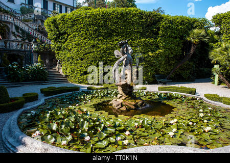 TREMEZZO, Italia, Giugno 03, 2019 : esterni di villa Carlotta, sul lago di Como, giugno 03, 2019, a Tremezzo, Italia Foto Stock