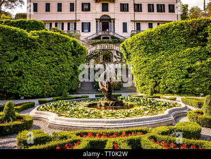 TREMEZZO, Italia, Giugno 03, 2019 : esterni di villa Carlotta, sul lago di Como, giugno 03, 2019, a Tremezzo, Italia Foto Stock